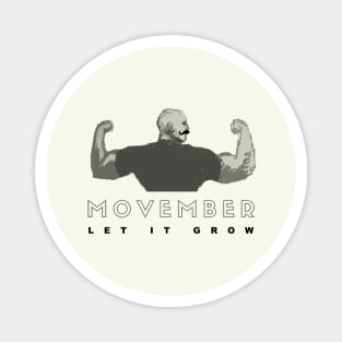 Movember Magnet